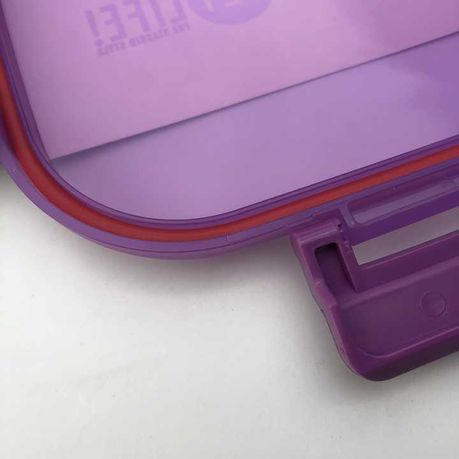 BPA free 3 compartment 900ml Plastic lunch box with 350ml Water Bottle Set - Image 7