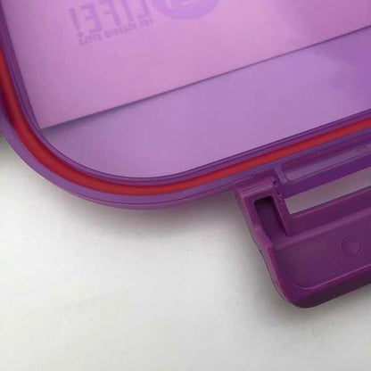 BPA free 3 compartment 900ml Plastic lunch box with 350ml Water Bottle Set - Image 7