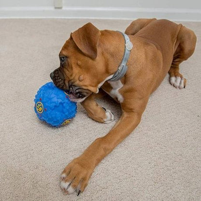 Pet Shrieking Sound Leakage Ball Teeth Bite Treat Dispensing Chew Toy - Black - Image 14