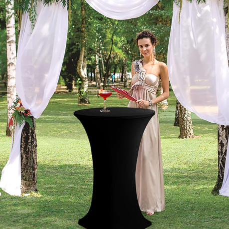 HASHBROWN Plain Round Table Cloth - Image 3