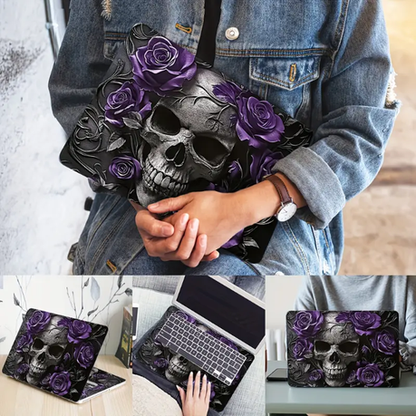HASHBROWN'S 2PCS Gothic Rose Skull Vinyl Decals - Image 5