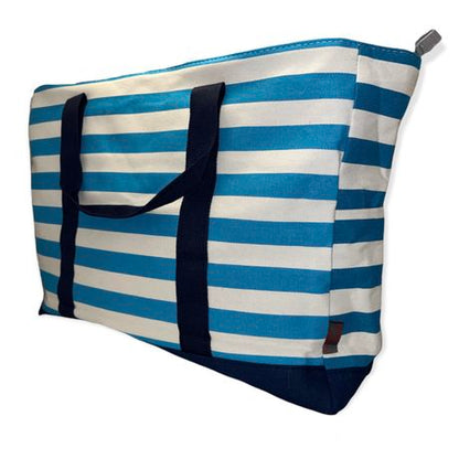 Large Cotton Road Beach Bag - Image 6