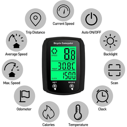 HASHBROWN'S LCD Bicycle Speedometer - Image 6