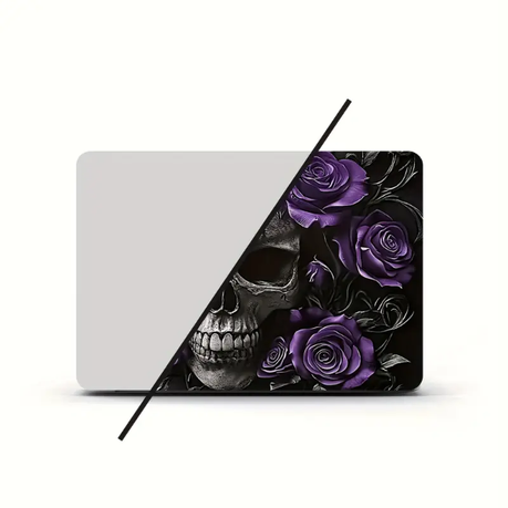 HASHBROWN'S 2PCS Gothic Rose Skull Vinyl Decals - Image 4