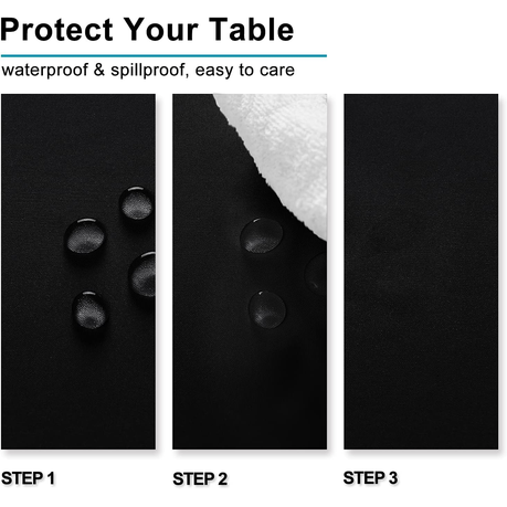 Tablecloth For Rectangle Table - 3 x 1.5m - Image 3
