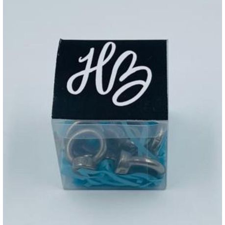 HB 8 pcs M6 Stainless Steel Eye Nuts - Image 2
