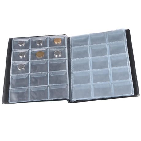 Hobby Office 150 Pockets Coin Collection Album Holder - Black(15cm) - Image 6