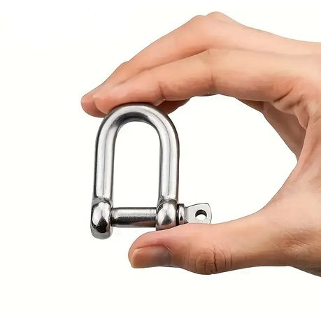HB 8 pcs of M6 D-Shaped Shackles - Image 6