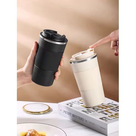 Insulated Travel Office Coffee Mug Stainless Steel Tumbler Cup 475ML - Image 4
