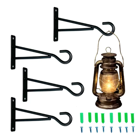 Hashbrown Black Metal Utility Hooks - Image 2