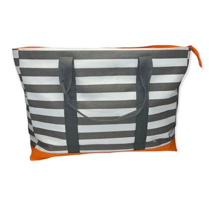 Large Cotton Road Beach Bag - Image 11