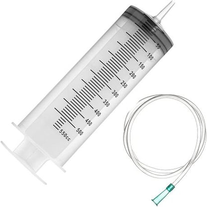 Health Tool Plastic Syringe, Large Capacity Liquid Syringe with 1m Tube