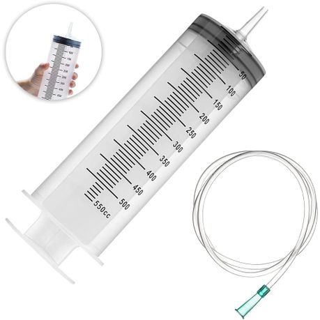 Health Tool Plastic Syringe, Large Capacity Liquid Syringe with 1m Tube - Image 4
