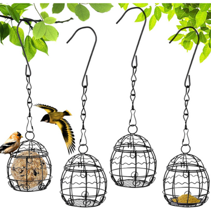 HB 4 Piece Hanging Bird Feeders - Image 5