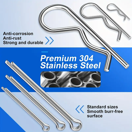 HB 230 Piece Cotter Pin Assortment Kit - Image 6