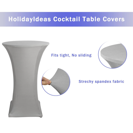 HASHBROWN Plain Round Table Cloth - Image 11
