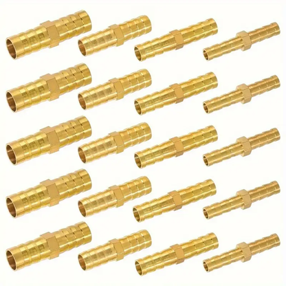 HB 20pcs Leak-Proof Brass Hose Connector Set