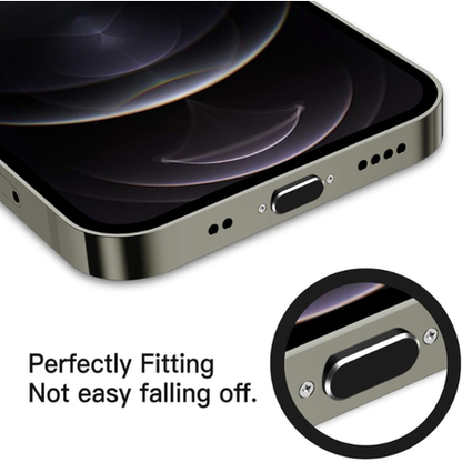 HASHBROWN'S Black Aluminium Anti Dust/Lint/Water Plugs - Image 3
