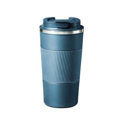 Insulated Travel Office Coffee Mug Stainless Steel Tumbler Cup 475ML - Image 6