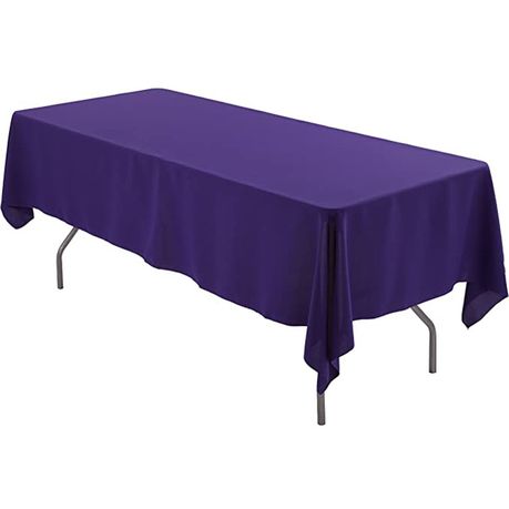 Rectangle Satin Party Tablecloth Table Cove 150.cm x 245.cm - Image 16