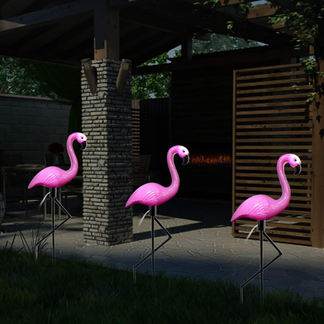 HASHBROWN'S Solar Flamingo Lights - Image 4