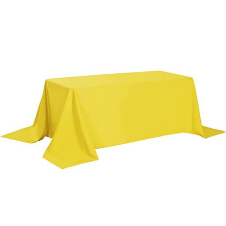 Rectangle Satin Party Tablecloth Table Cove 150.cm x 245.cm - Image 26