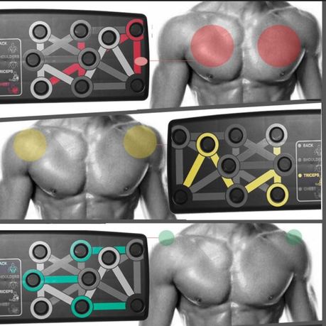 Foldable Fitness Board Push-up Rack - Image 5