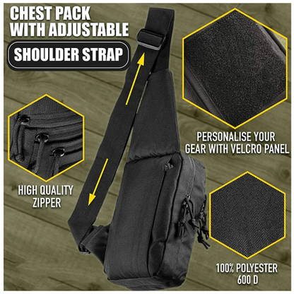 Tactical Shoulder Bag Pack with Holster - Image 2