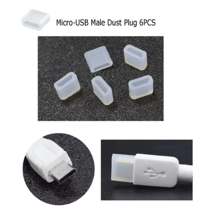 HASHBROWN'S 36PCS Silicone USB Dust Cover Plugs - Assorted Shapes - Image 6