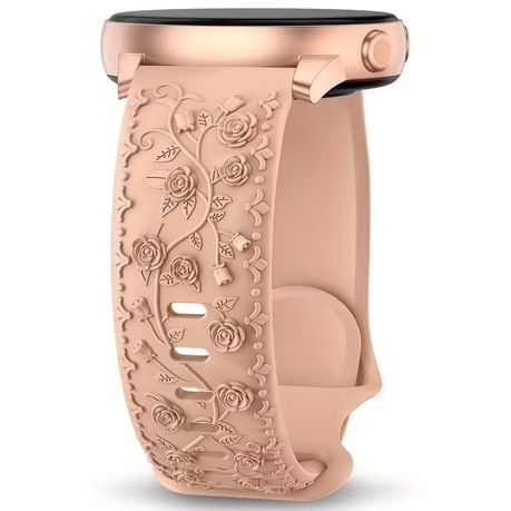 HB Flower Engraved Silicone Band - Image 14
