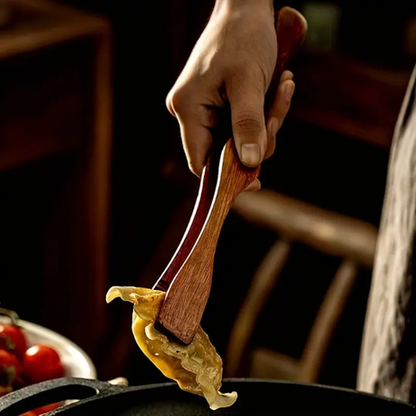 HASHBROWN'S 2-Piece Premium Wooden Serving Tongs - Image 3