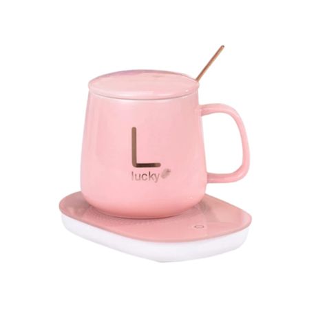 Coffee Cup And Saucer - Electric Beverage Warmer Set - Image 2