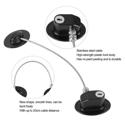 HASHBROWN'S Stainless Steel Refrigerator Lock - Image 3