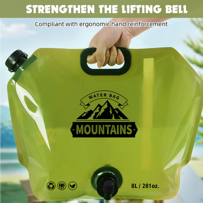 HASHBROWN'S - 8L Portable Water Container with Spigot - Green - Image 4
