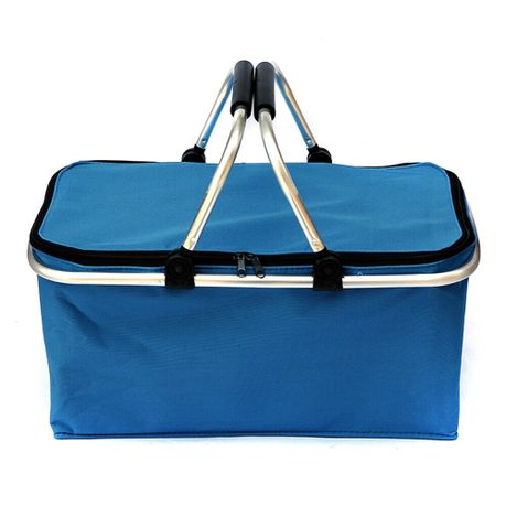 Foldable Picnic and Cooler Bag with handles - Image 4