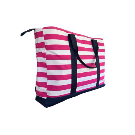 Large Cotton Road Beach Bag - Image 16