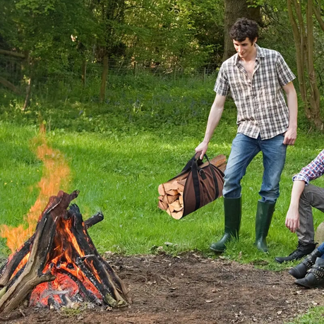 HASHBROWN'S Heavy-Duty Polyester Firewood Carrier Bag - Image 5