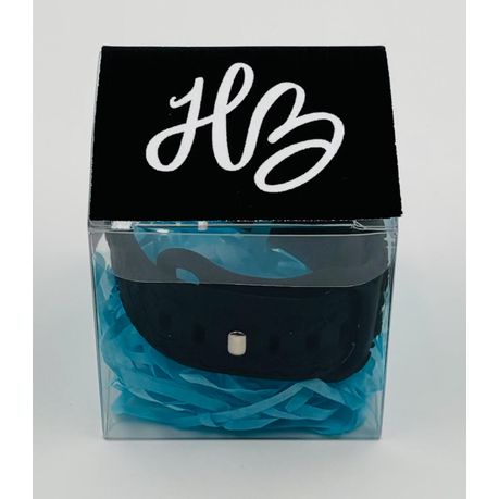 HB Flower Engraved Silicone Band - Image 2