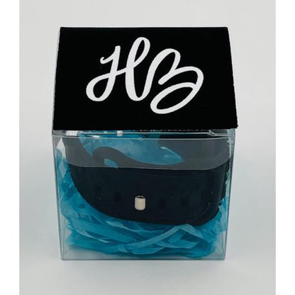HB Flower Engraved Silicone Band - Image 2