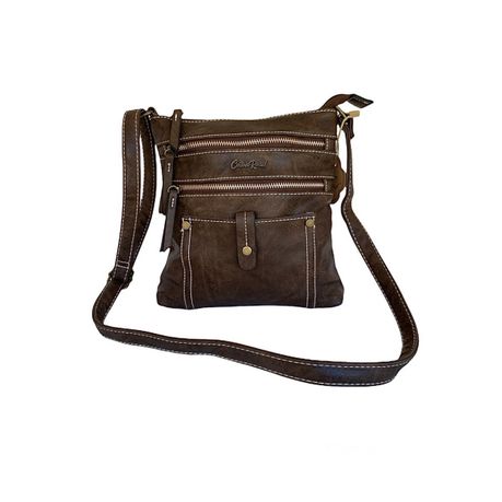 Cotton Road Zipped Crossbody Bag - Image 13