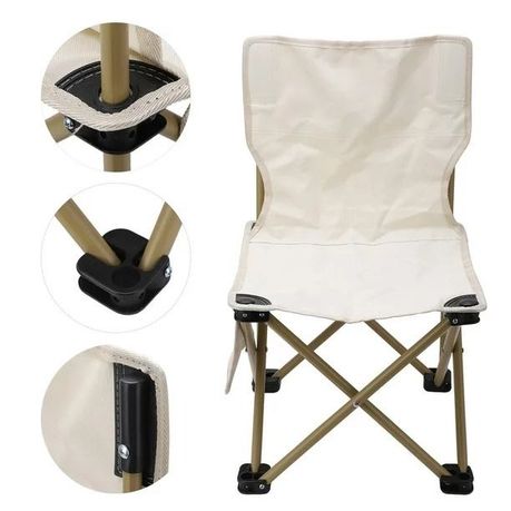Set of 2 Portable Camping Chairs for kids - Image 3