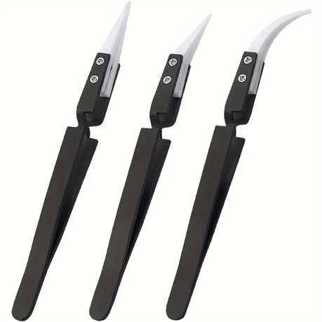 Ceramic Tweezers Set