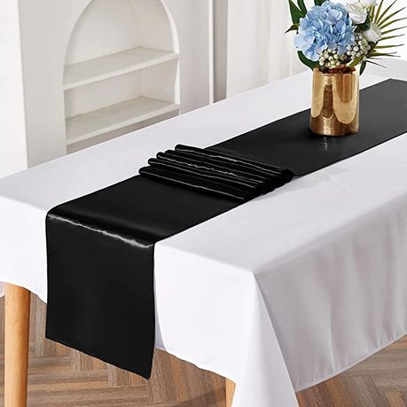 Table Overlay Runner Satin - 5-Pack - 45cm x 245cm - Image 3