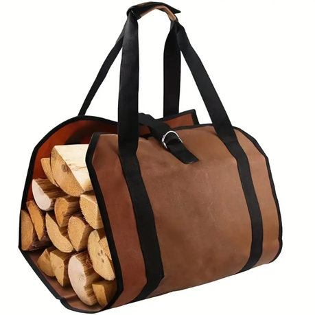 HASHBROWN'S Heavy-Duty Polyester Firewood Carrier Bag - Image 7