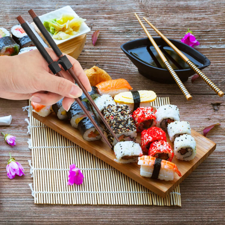 HASHBROWN'S 5 Piece Reusable Chopsticks Helpers - Image 8