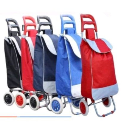 Lightweight Foldable Grocery & Utility Shopping Trolley - Image 4