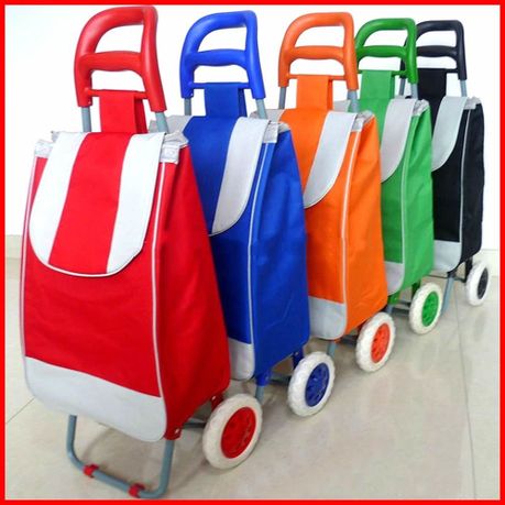 Lightweight Foldable Grocery & Utility Shopping Trolley - Image 5